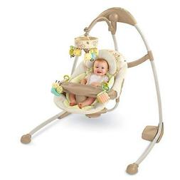 new ingenuity cradle and sway swing bella